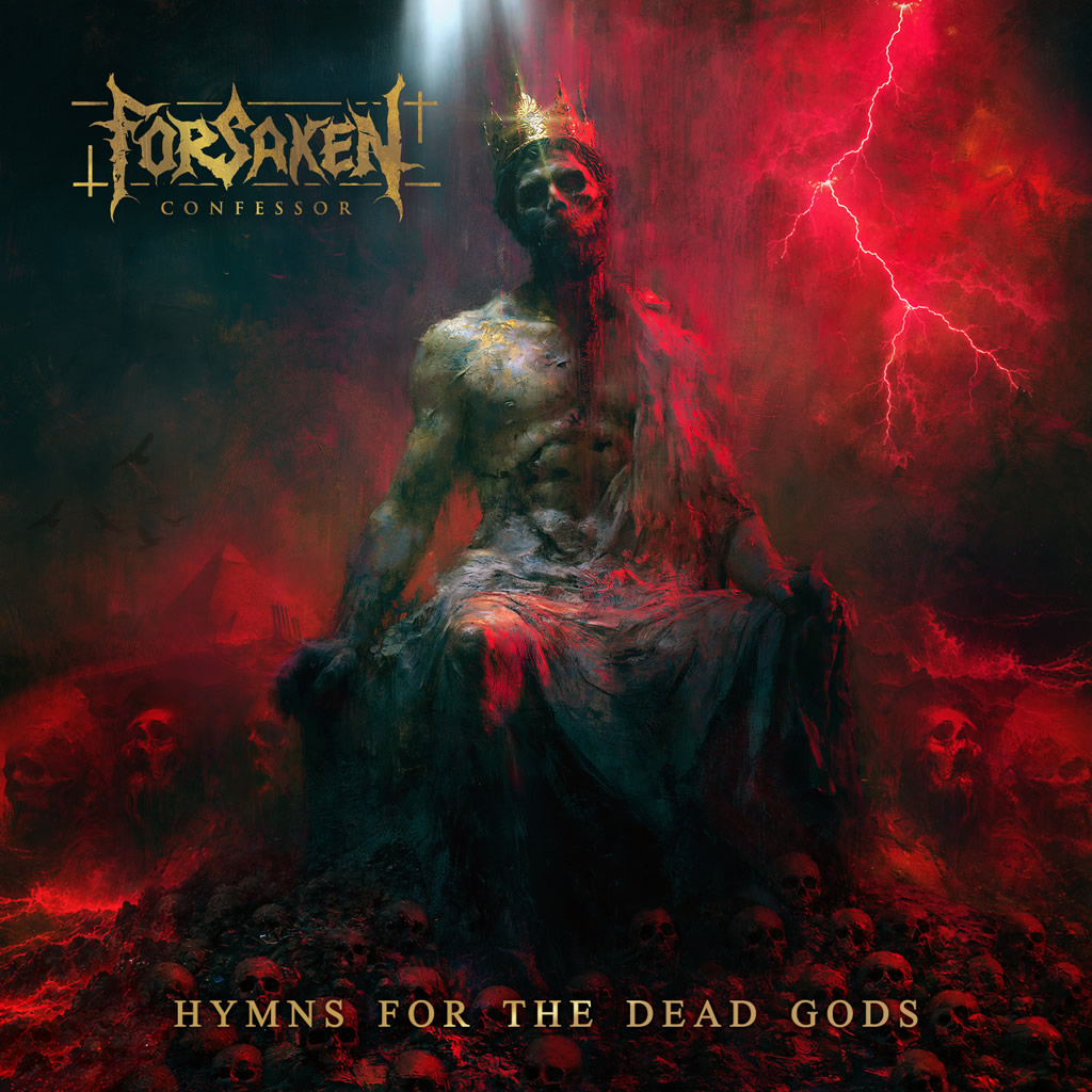 Hymns for the Dead Gods album cover by Forsaken Confessor